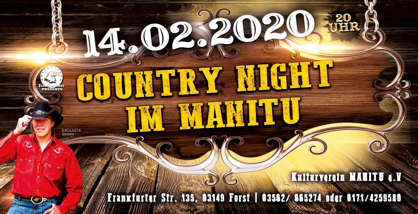 Country & Line Dance Night im MANITU