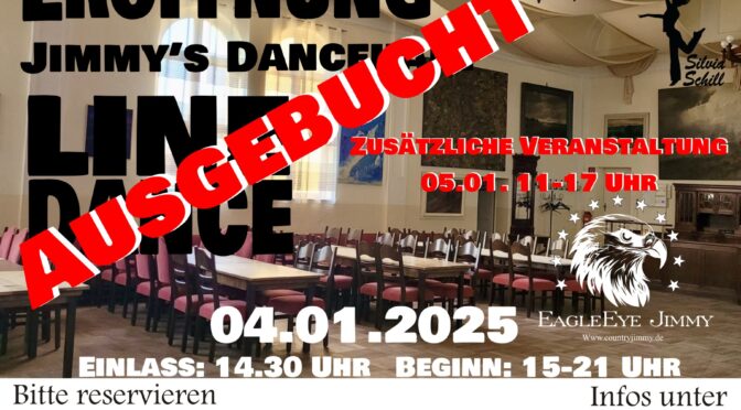 Eröffnung in Jimmy´s Dancehall