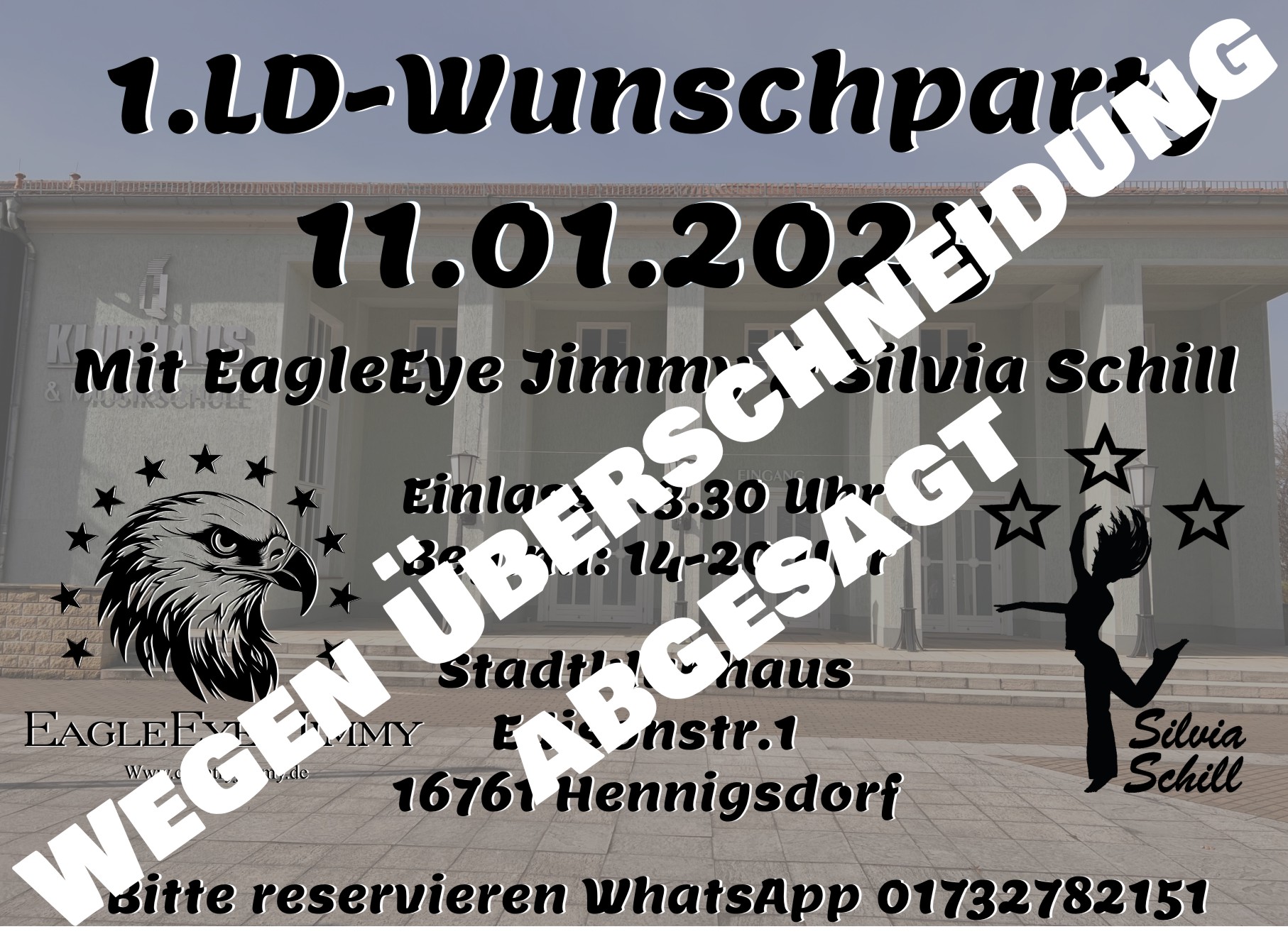 1. LD Wunschparty im Stadtklubhaus Hennigsdorf