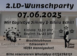 LD Wunschparty im Stadtklubhaus Hennigsdorf