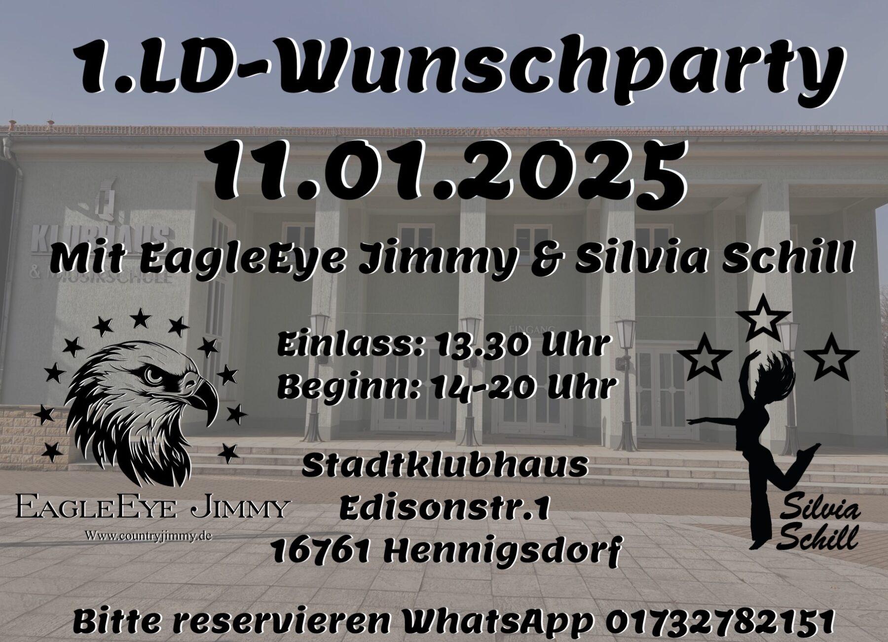 1. LD Wunschparty im Stadtklubhaus Hennigsdorf